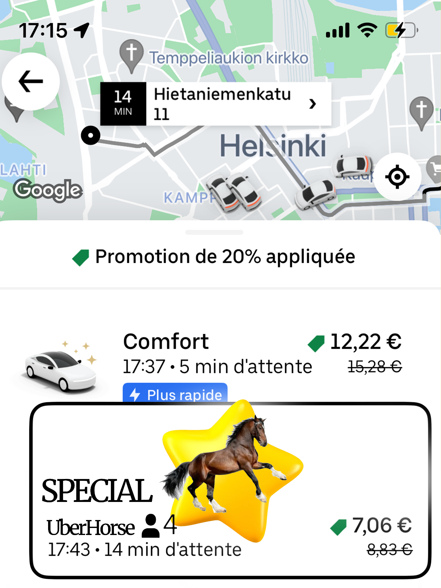 UberHorse — speculative concept edit